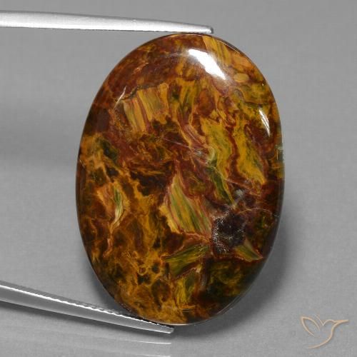 22.71ct 天然 彩色 彼得赛特, 椭圆形, 不透明
