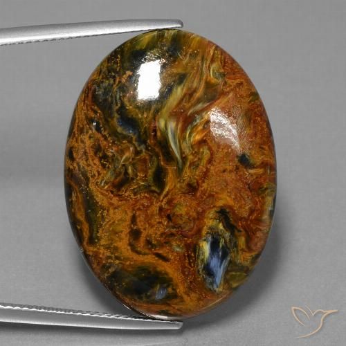 34.22ct 天然 彩色 彼得赛特, 椭圆形, 不透明