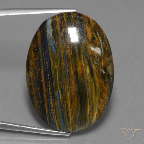 24.13ct 天然 彩色 彼得赛特, 椭圆形, 不透明