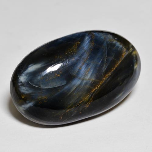 19.36克拉天然多色彼得石，椭圆形切割，25.7×15.7毫米，不透明
