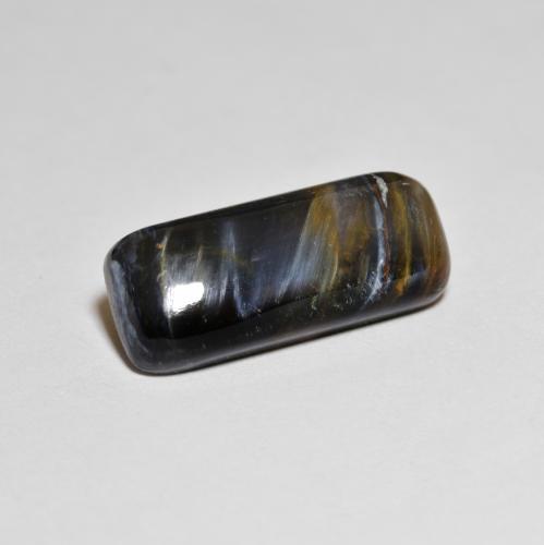 5.68克拉天然多色彼得石，垫形剪裁，11.5×7.3毫米，不透明