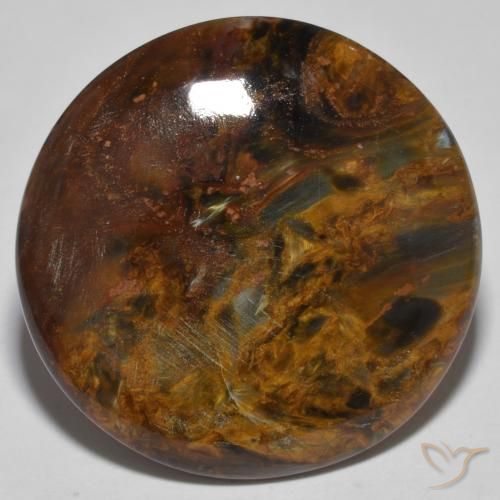 26.87ct 天然 彩色 彼得赛特, 圆形的, 不透明