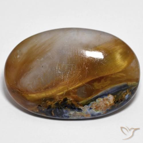 20.81ct 天然 彩色 彼得赛特, 椭圆形, 半透明