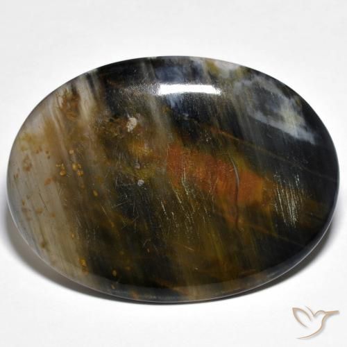 34.77ct 天然 彩色 彼得赛特, 椭圆形, 半透明
