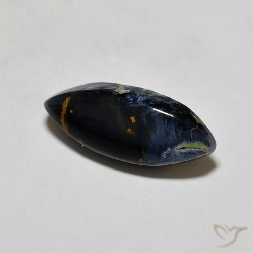 3.41克拉天然彼得赛特，榄尖形，半透明