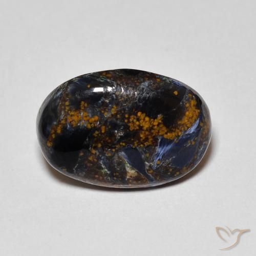 4.14ct 天然 彩色 彼得赛特, 椭圆形, 不透明