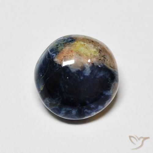 1.35ct 天然 彩色 彼得赛特, 圆形的, 不透明