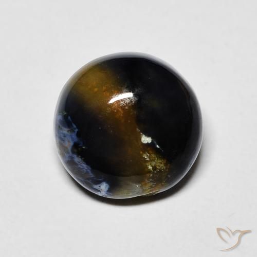1.60ct 天然 彩色 彼得赛特, 圆形的, 不透明