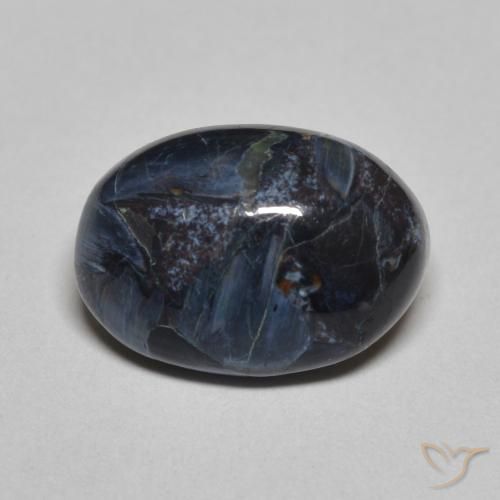 4.92ct 天然 彩色 彼得赛特, 椭圆形, 不透明