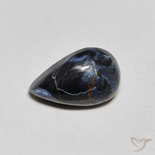 1.32ct 天然 彩色 彼得赛特, 梨形, 不透明