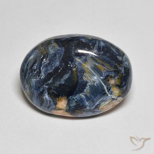 6.16ct 天然 彩色 彼得赛特, 椭圆形, 不透明