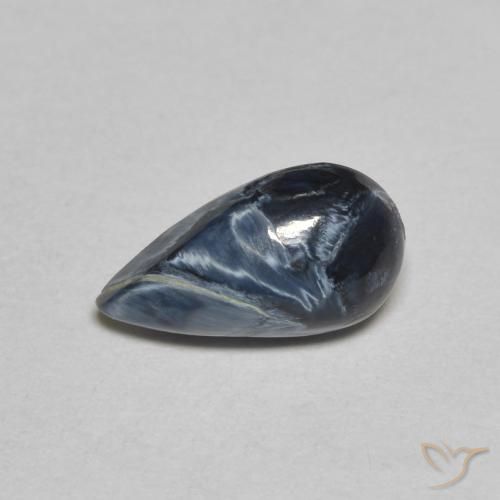 0.95ct 天然 彩色 彼得赛特, 梨形, 不透明