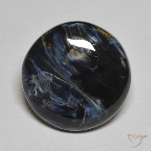 5.63ct 天然 彩色 彼得赛特, 圆形的, 不透明