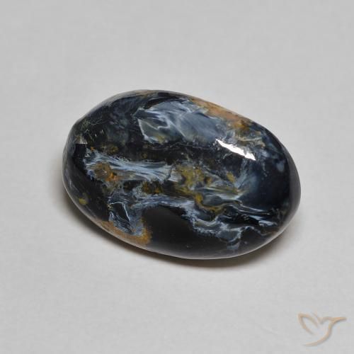 5.19ct 天然 彩色 彼得赛特, 椭圆形, 不透明