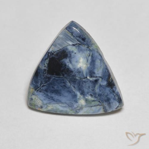 3.26ct 天然 彩色 彼得赛特, 胖三角形, 不透明