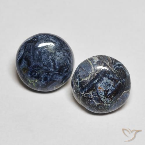 2.52ctw 天然 彩色 彼得赛特, 圆形的, 不透明