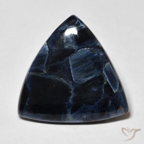 11.00ct 天然 彩色 彼得赛特, 胖三角形, 不透明