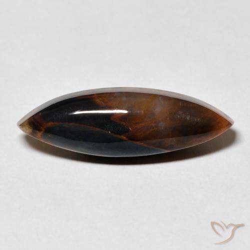5.90ct 天然 彩色 彼得赛特, 榄尖形, 不透明