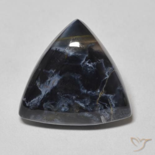 6.87ct 天然 彩色 彼得赛特, 胖三角形, 不透明