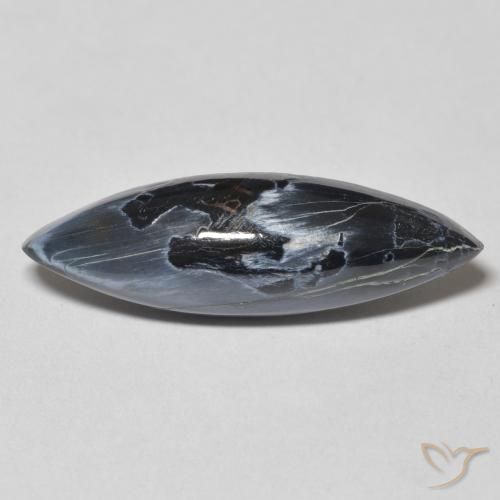 6.98ct 天然 彩色 彼得赛特, 榄尖形, 不透明