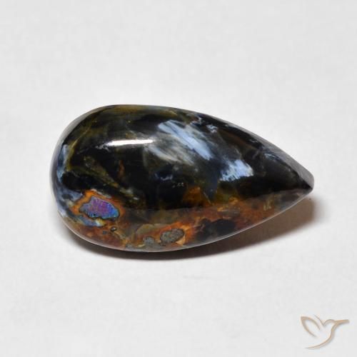 6.42ct 天然 彩色 彼得赛特, 梨形, 不透明
