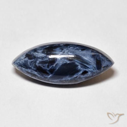 5.51ct 天然 彩色 彼得赛特, 榄尖形, 不透明