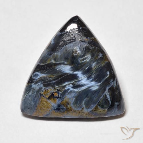 6.43ct 天然 彩色 彼得赛特, 胖三角形, 不透明
