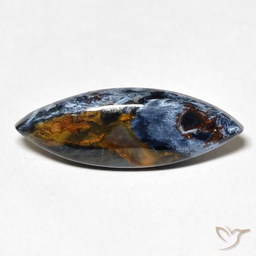 6.34ct 天然 彩色 彼得赛特, 榄尖形, 不透明
