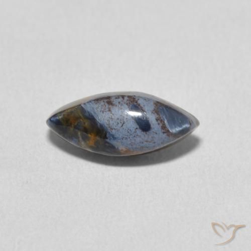 1.44ct 天然 彩色 彼得赛特, 榄尖形, 不透明