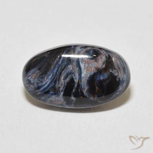 2.98ct 天然 彩色 彼得赛特, 椭圆形, 不透明