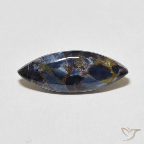 3.36ct 天然 彩色 彼得赛特, 榄尖形, 不透明
