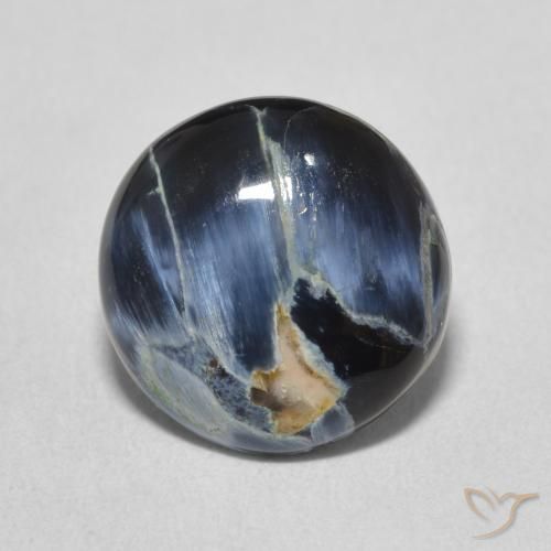 3.64ct 天然 彩色 彼得赛特, 圆形的, 不透明