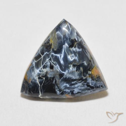 4.62ct 天然 彩色 彼得赛特, 胖三角形, 不透明