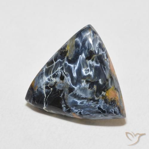 4.62克拉天然彼得赛特，胖三角形，不透明
