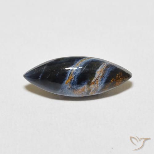 2.11ct 天然 彩色 彼得赛特, 榄尖形, 不透明