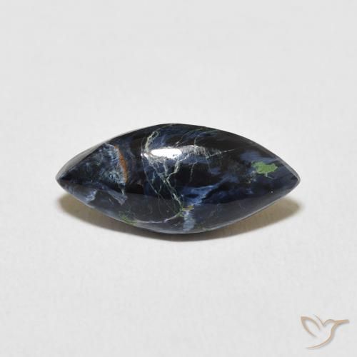 2.86克拉天然彼得赛特，榄尖形，不透明