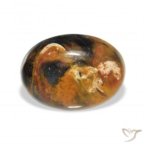10.45ct 天然 彩色 彼得赛特, 椭圆形, 不透明