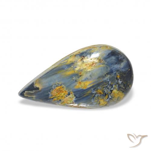 2.88ct 彩色 彼得赛特, 梨形, 不透明