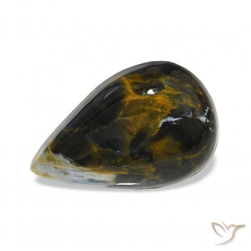 7.46ct 彩色 彼得赛特, 梨形, 不透明