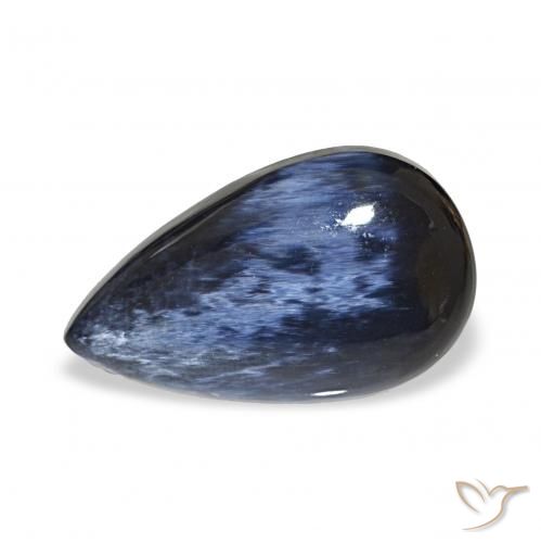 5.10ct 彩色 彼得赛特, 梨形, 不透明