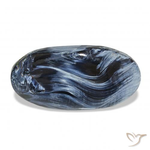 12.19克拉天然彼得赛特，椭圆形，不透明