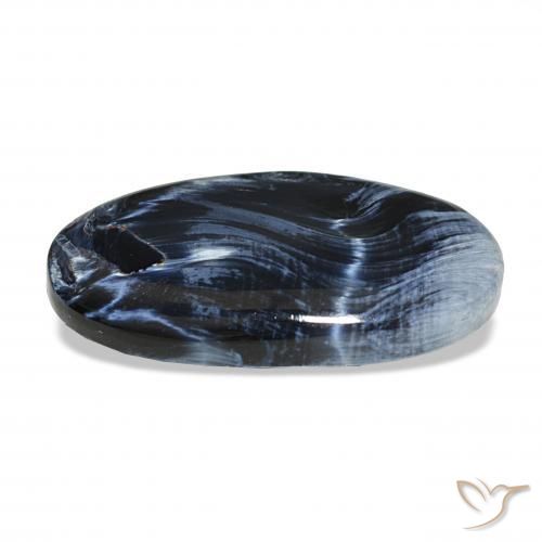 12.19克拉天然彼得赛特，椭圆形，不透明