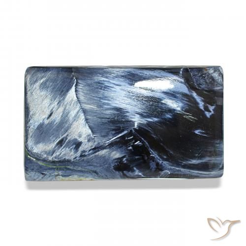 13.37克拉天然彼得赛特，狭长方形，不透明