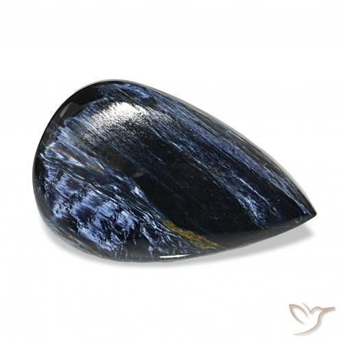 17.84ct 彩色 彼得赛特 宝石, 梨形, 不透明