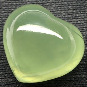 48.76克拉天然绿色葡萄石，透明，22×19.7毫米，透明/半透明