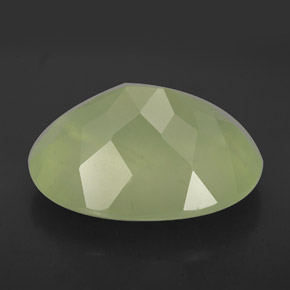 9.40克拉天然绿色葡萄石，透明，16×12.1毫米，透明/半透明