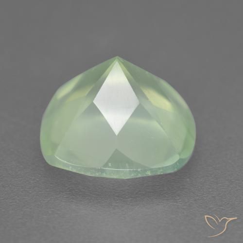6.93克拉天然葡萄石，软垫，半透明