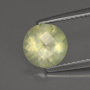 1.80克拉天然葡萄石，透明，透明/半透明