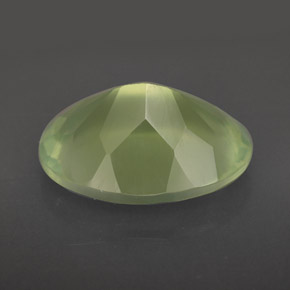 8.93克拉天然绿色葡萄石，透明，16×12毫米，透明/半透明