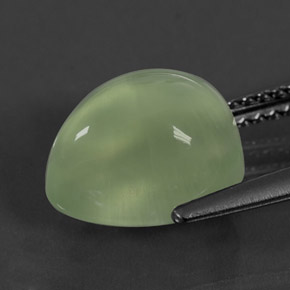 4.69克拉天然葡萄石，透明，透明/半透明